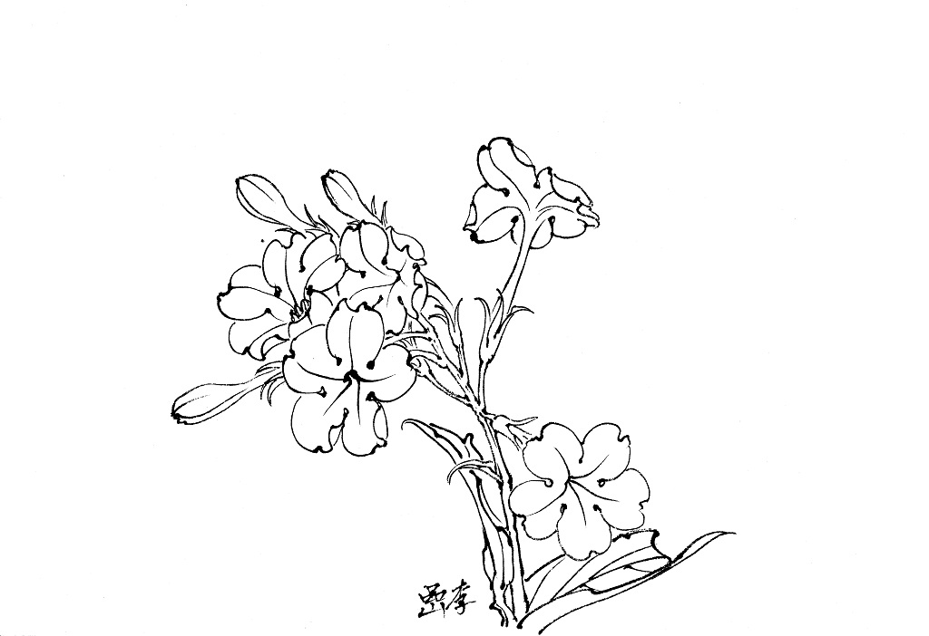 十八描法